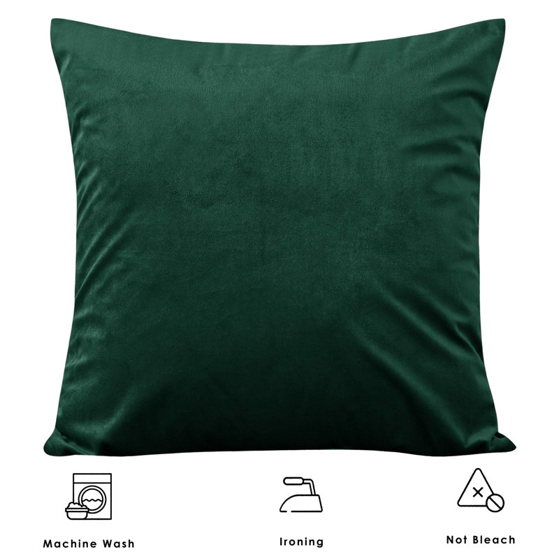 Balmers Square Cushion Cover, Green