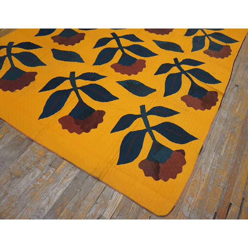Antique Quilt America Flat Weave Rug