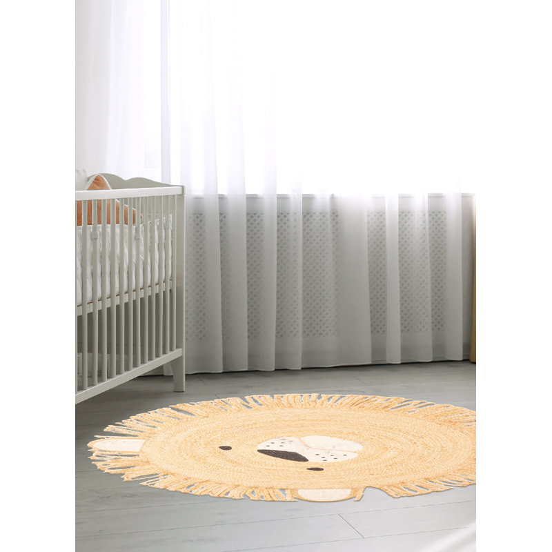 Tapis brun Palas Denizli 3 pi 1 po x 3 pi 1 po