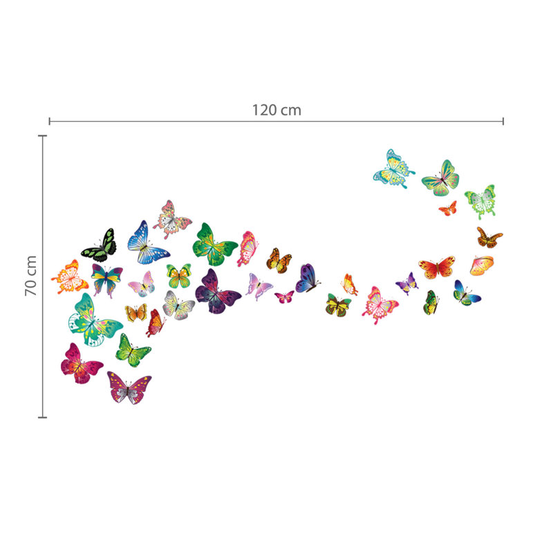 Insects Non-Wall Damaging Wall Decal