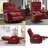 Upholstered Heated Massage Chair-655180129