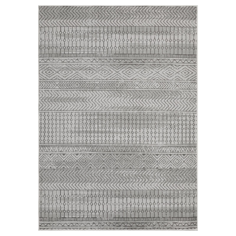 Kaylan Geometric Rug, Rectangle 4' x 6'