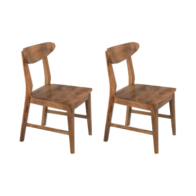 Surya 46cm H Solid Wood Side Chair