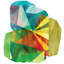« geo mono block ii », impression sur toile-29434911-73436925-73436926