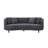 Lutanda 90" Round Arm Curved Sofa-1959330155
