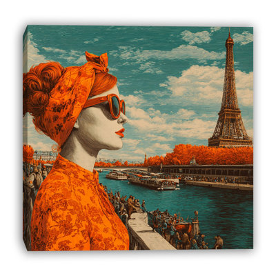 Urban Muse Wrapped Canvas Wall Art