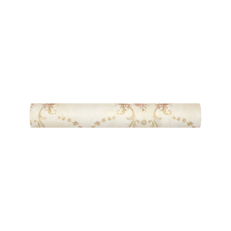 Non-Pasted Non-Woven 3D Embossed Wallpaper Roll