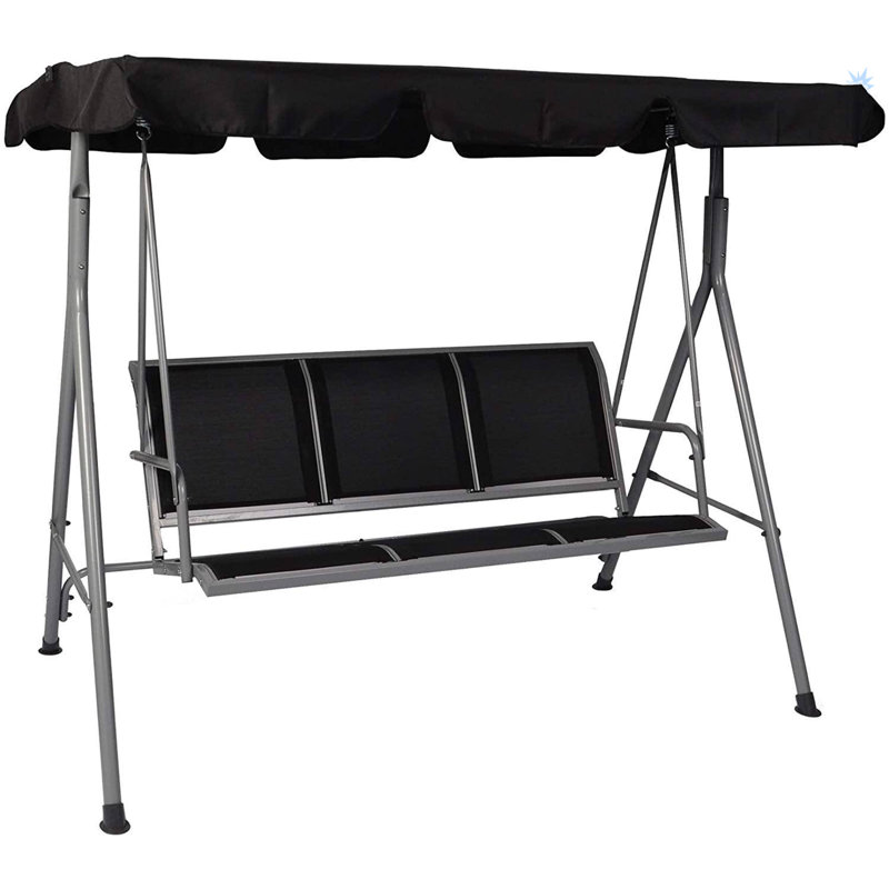 Deray Double Swing Chair with Stand