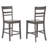 Lillydale Solid Wood Counter Stool with Solid Wood Frame