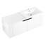 Meuble-lavabo de 48 po pour grandes salles de bain, armoire moderne. Blanc, fabrication en contreplaqué, rangement généreux, conception américaine, assemblage simple avec zones de bain, contreplaqué, rangement suffisant-1593067988