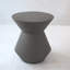 18.1" H Multi-functional Patio Side Table - Modern Faux Accent For Any Space And Easy To Clean