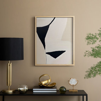 Série ABSTRACT DCxxxx, reproduction encadrée - bois massif
