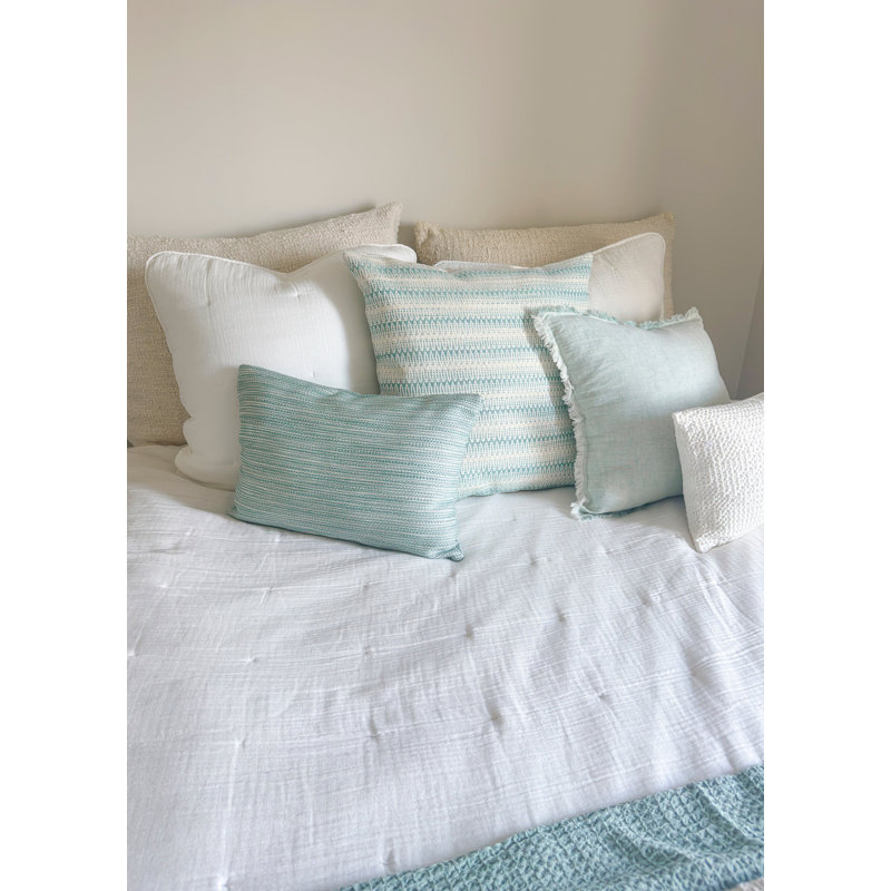 Indoor/Outdoor Pillow Cover & Insert, 20"H x 20"W, Square
