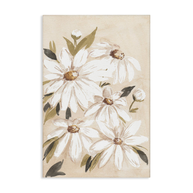 "Soft Mute Daisies" par Amanda Cook, H 36 po x l 24 po