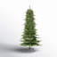 Lighted Artificial Fir Christmas Tree-194673840
