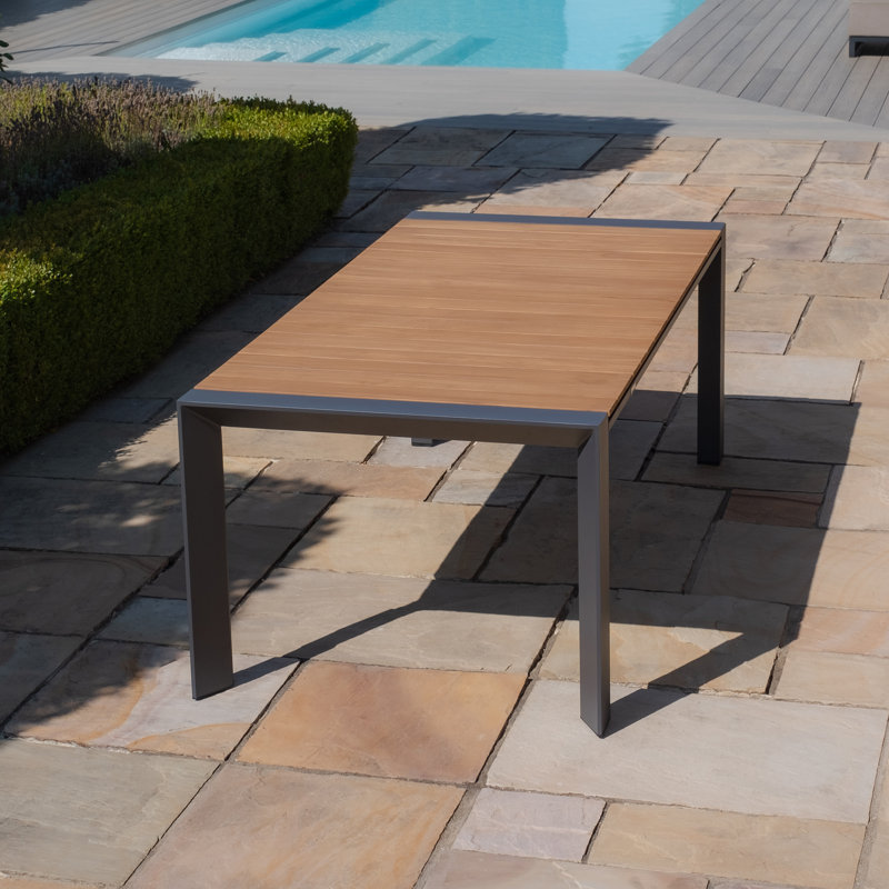 Breelyn Rectangular 10 - Person 260Cm L Outdoor Table