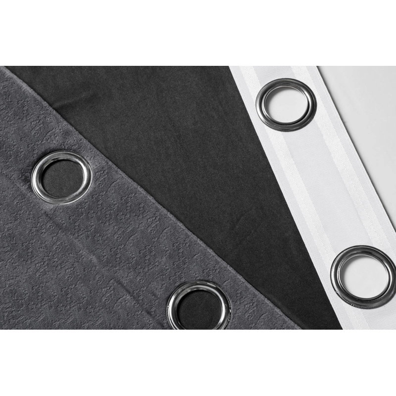 Blackout Curtain Panel Pair, 229cm Width x 274cm Drop