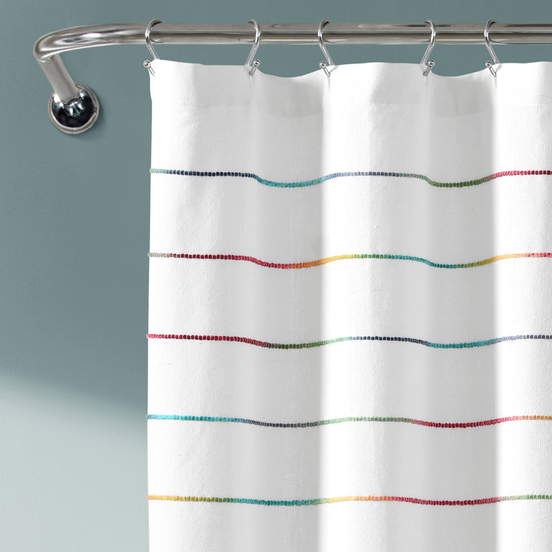 Rideau de douche Ombre, Arc-en-ciel, H 72 po x l 72 po