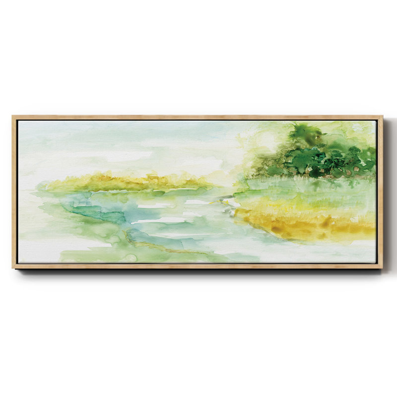 « de rêve », reproduction d’impression, Encadré naturel, H 8 po x l 20 po x P 1,5 po