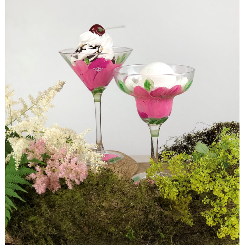 Peony 12 oz. Margarita Glass