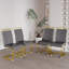 Chaises de salle à manger rembourrées en polyuréthane à haut dossier-835045403-834372650-834372645