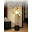 Butterfly Accent Globe Floor Light Fixture