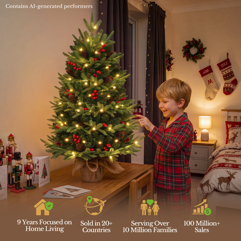 90' H Christmas Tree