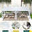 12 x 20 FT Outdoor Louvered Pergola with Adjustable Roof & Hidden Drainage – Rustproof Aluminum Hardtop Gazebo for Patio, Backyard, Deck & Garden-96063593-127316493