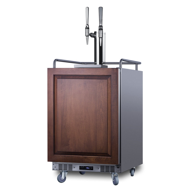 Summit Appliance 24" Wide Built-In Commercial/Residential Outdoor Nitro Coffee Kegerator