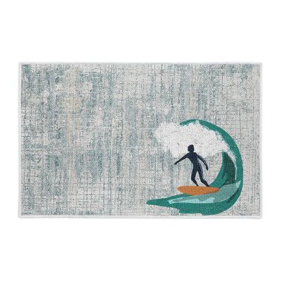 US States Cotton Indoor Rug