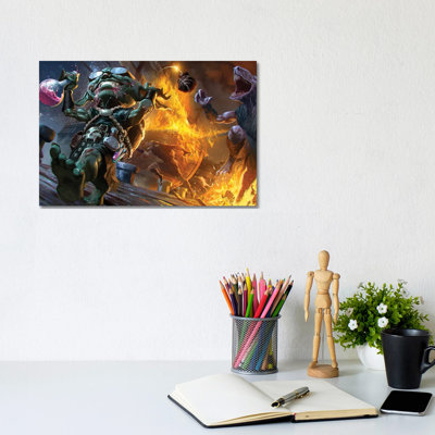 Alchemist Explosions - Wall Art Print - Wrapped Canvas