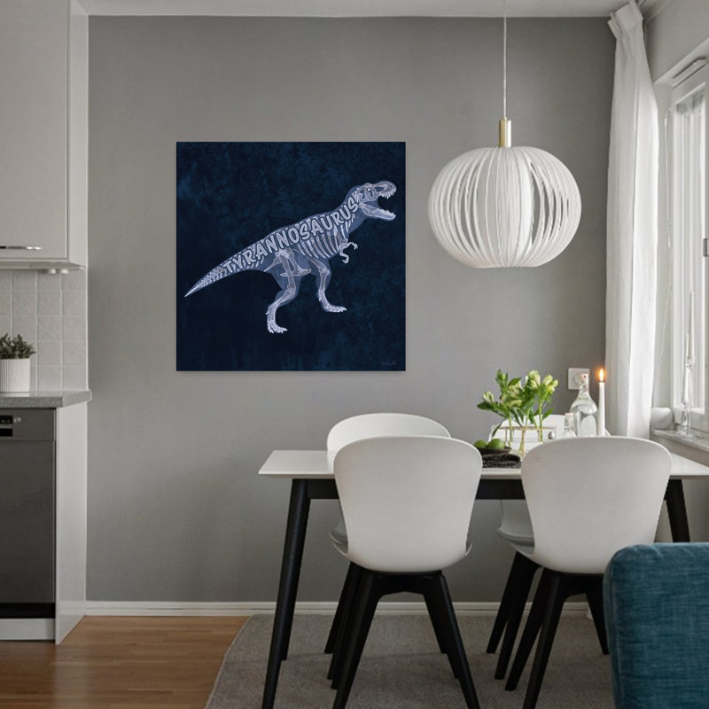Tyrannosaure, art contemporain, H 32 po x l 32 po