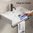 Vessel Sink, Small Vessel Sink For Bathrooms With Towel Rack