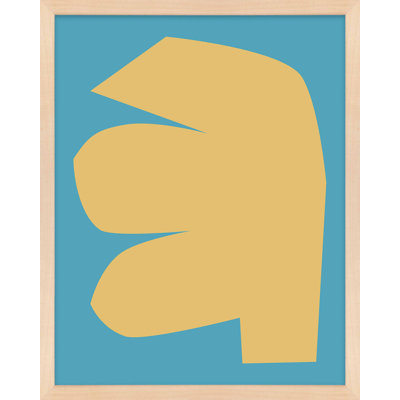 «Blue Study 1» par Michael Kempen - reproduction d'un seul cadre