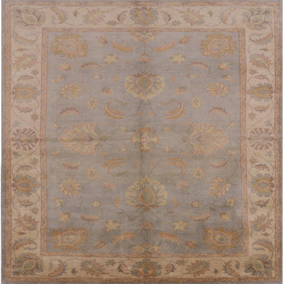 Tapis oriental orange / gris Dikran
