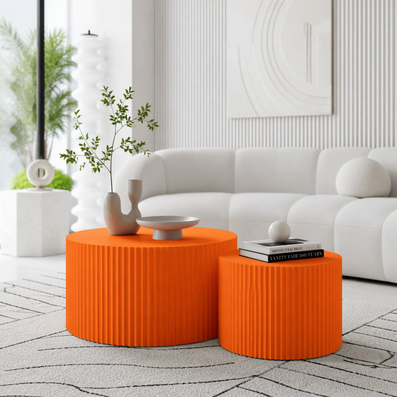 Coffee Table, Orange