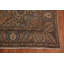 Tapis orange médaillon traditionnel en laine 10 x 13