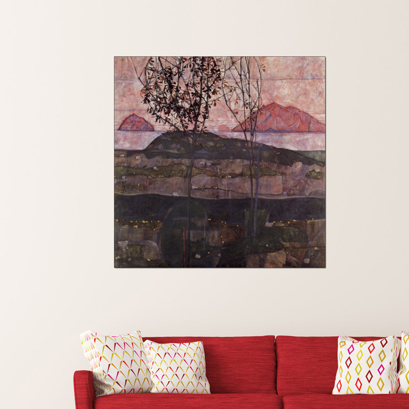 Egon Schiele - Wrapped Canvas Painting, 100cm H x 100cm W x 1.8cm D