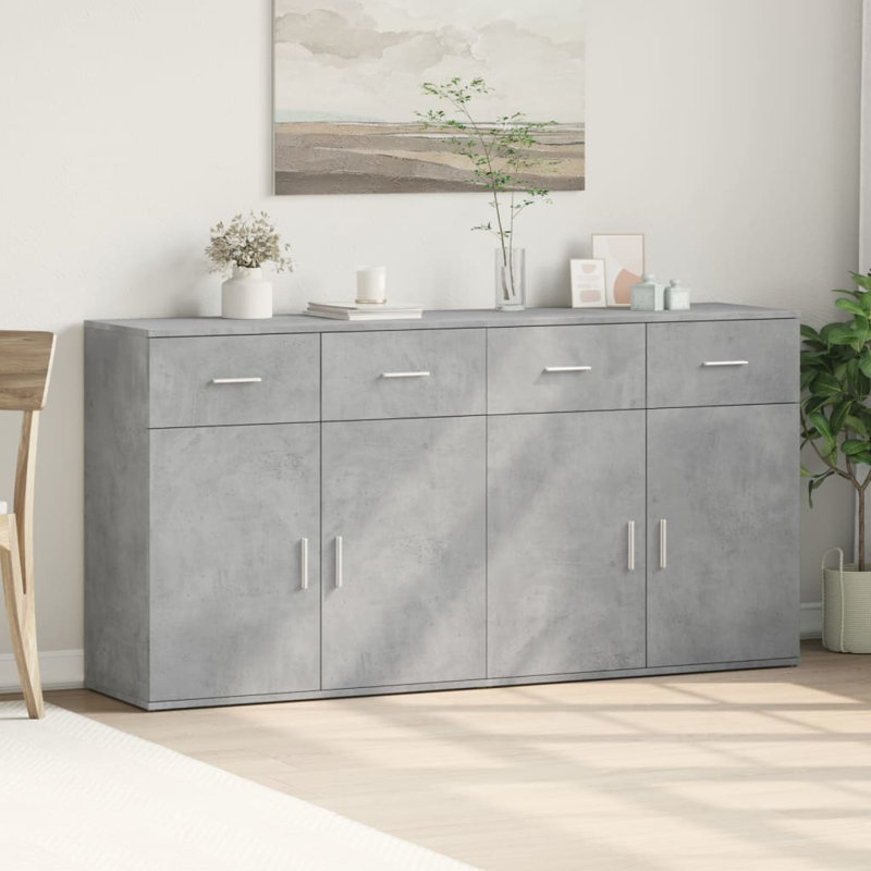 Oree 79cm Sideboard, Concrete Grey