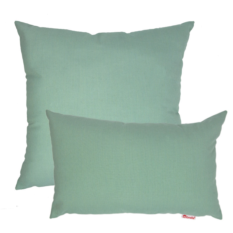  Ensemble de coussins 2 pièces Sunbrella, Menthe