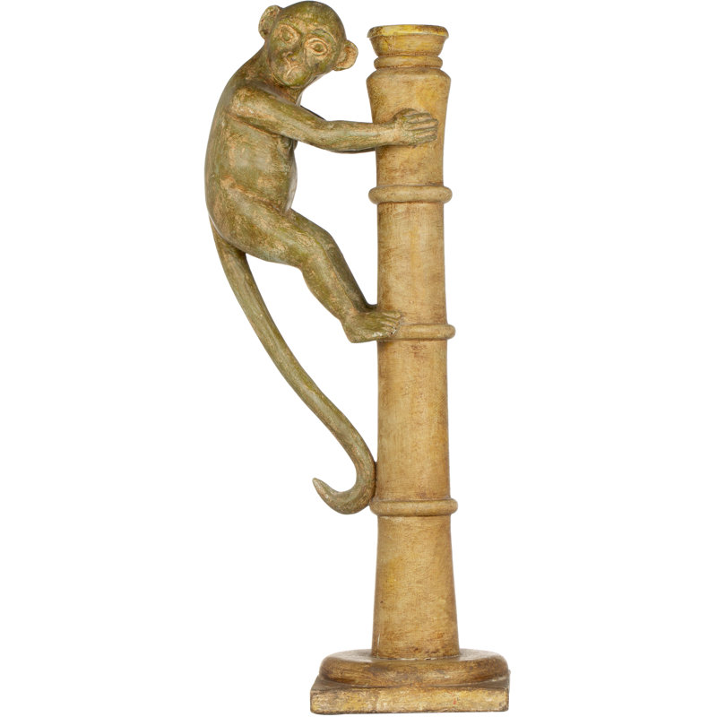 Statue de bébé singe