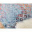 Tapis bleu ciel à motif géométrique Corvena-40280260