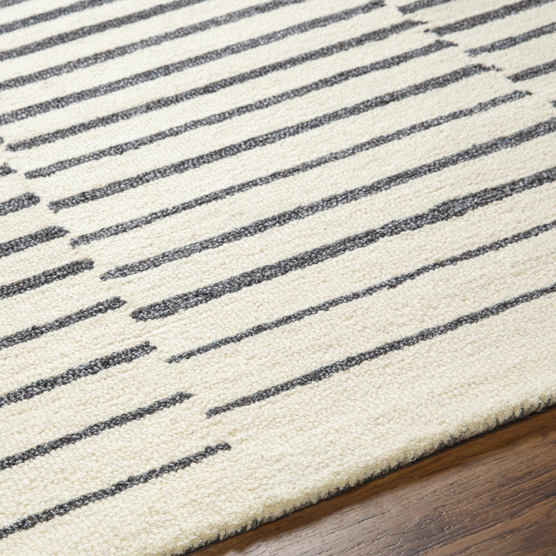 Danza Wool Geometric Indoor Rug, Runner 2'6" x 8'
