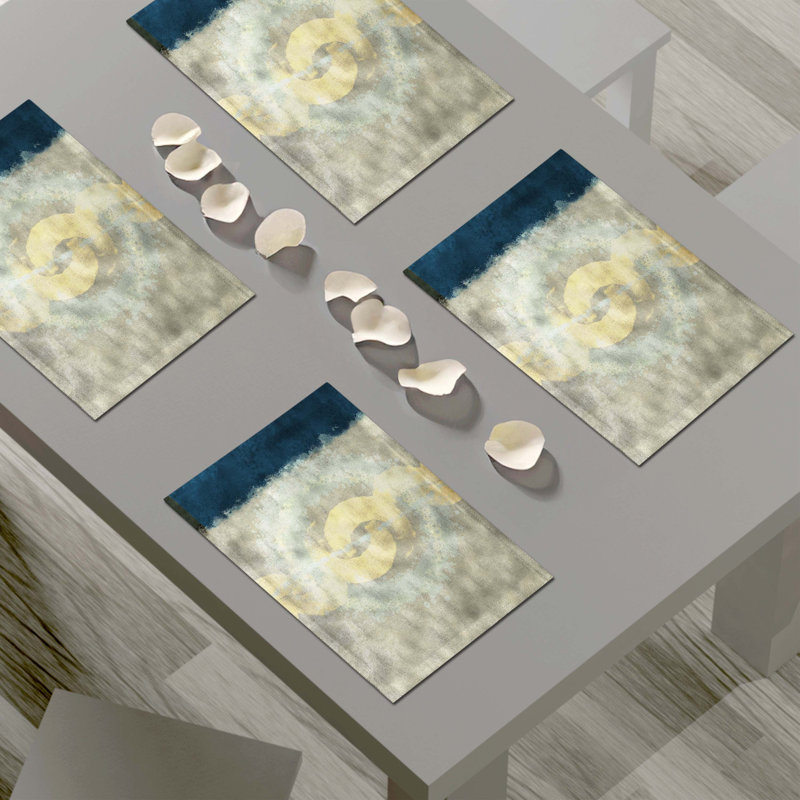 Napperon abstrait en polyester