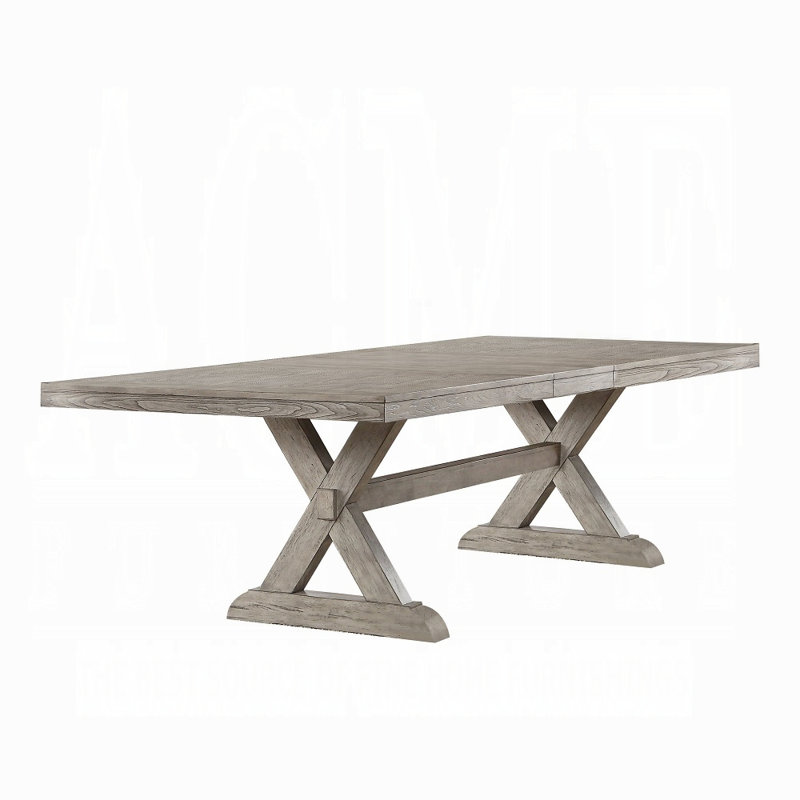 ACME Rocky Dining Table, Gray Oak
