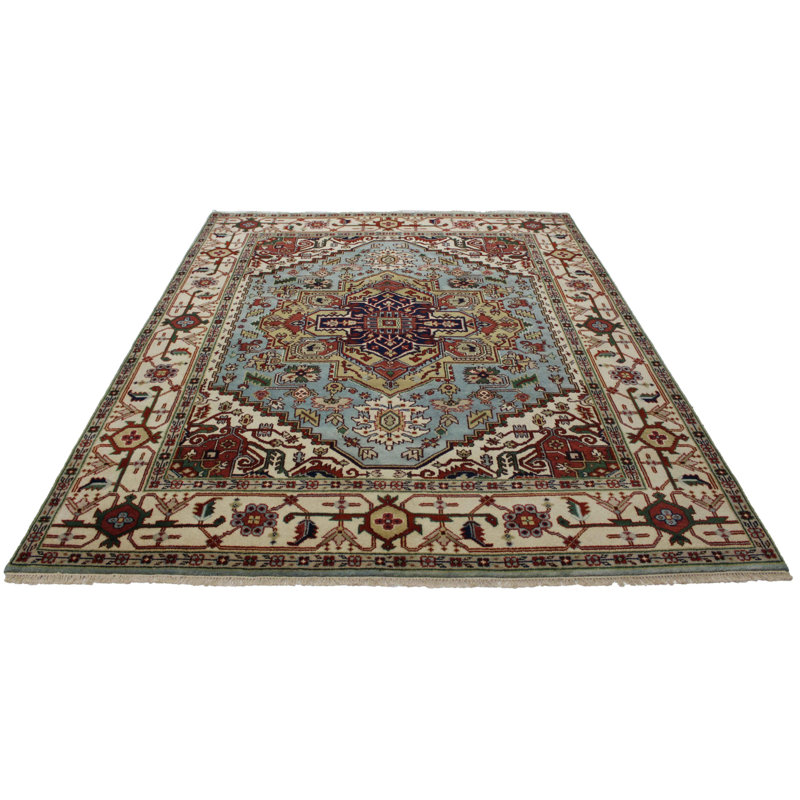 Oriental Area Rug in Blue