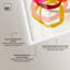 Décoration murale abstraite «Playful Scribble III Shadowbox» par Art Remedy, cadre blanc, 30 x 36-551271292-551271294
