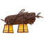 Rustic Lodge 2 - Light Armed Sconce