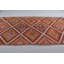 Tapis turc antique en laine noué à la main de grande taille pour le salon - brun
