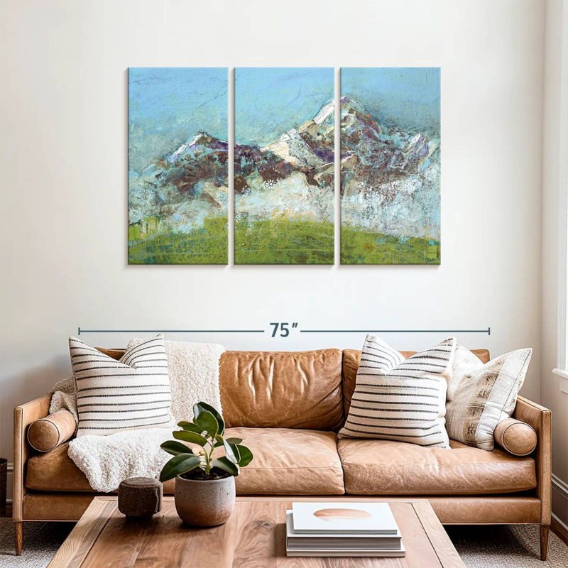 Avery Wilson Fog Green, 36" H x 57" W